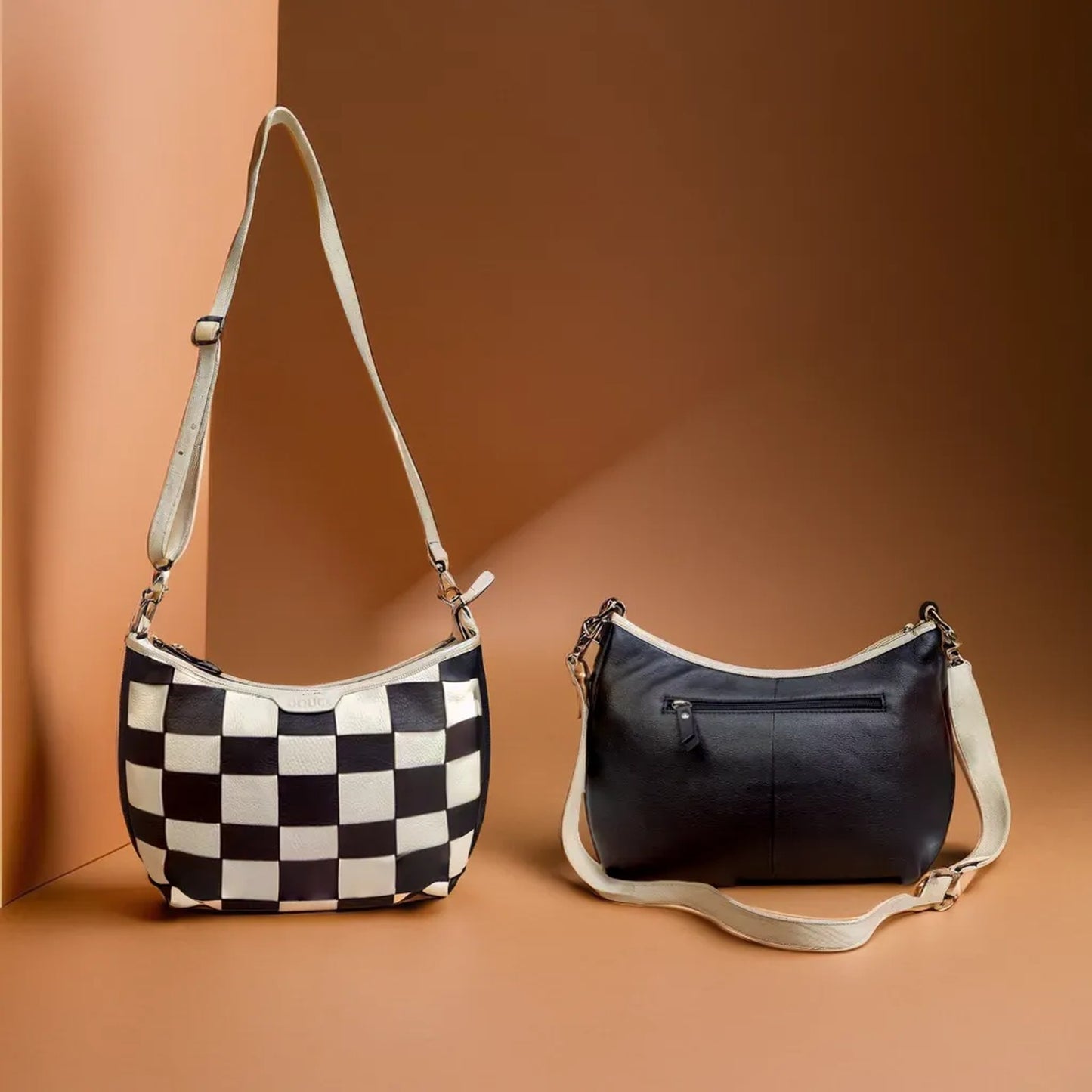 Stylish Ladies Hobo bags (white & Black)