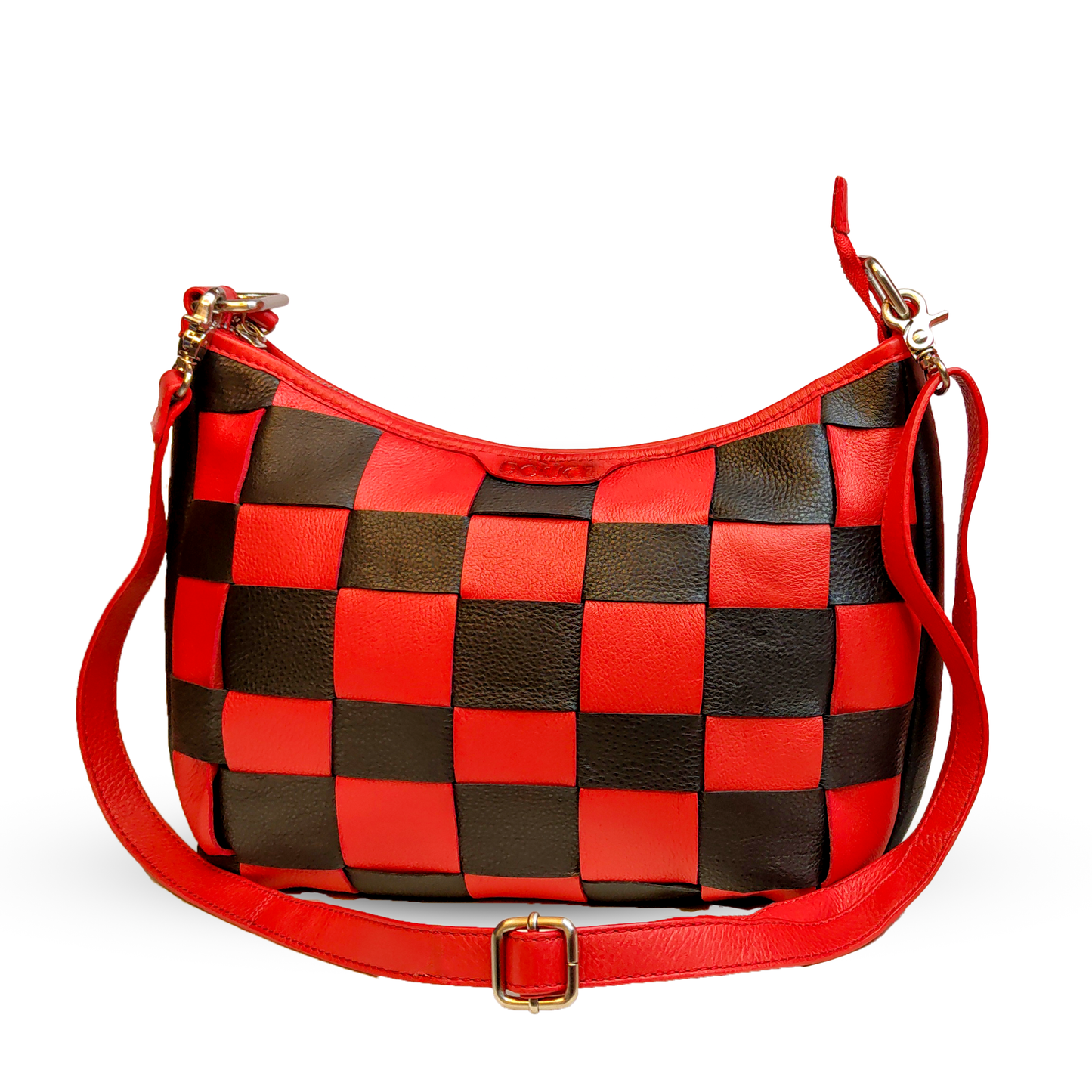 Stylish Ladies Hobo Bags (Red & Black)