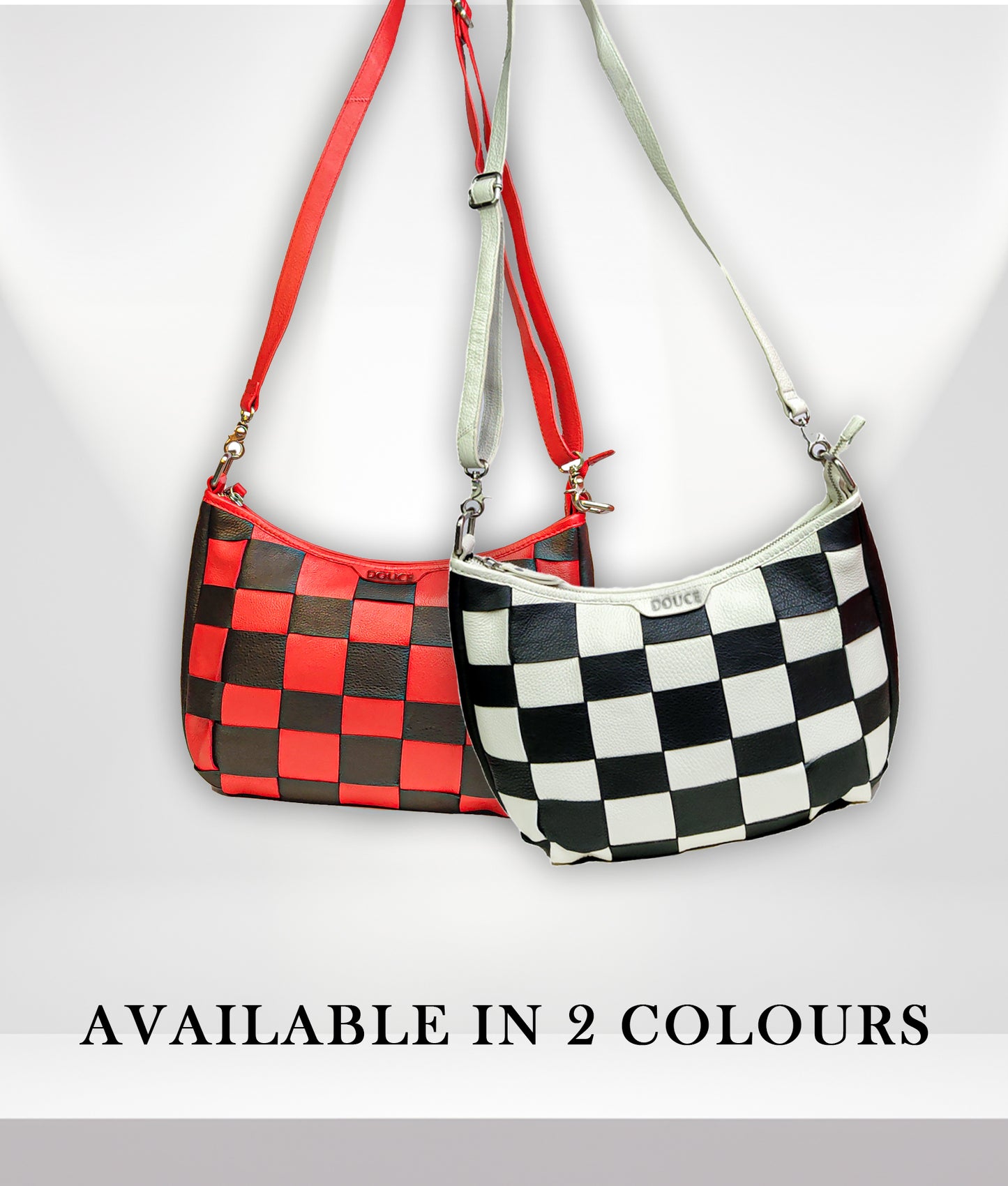 Stylish Ladies Hobo Bags (Red & Black)