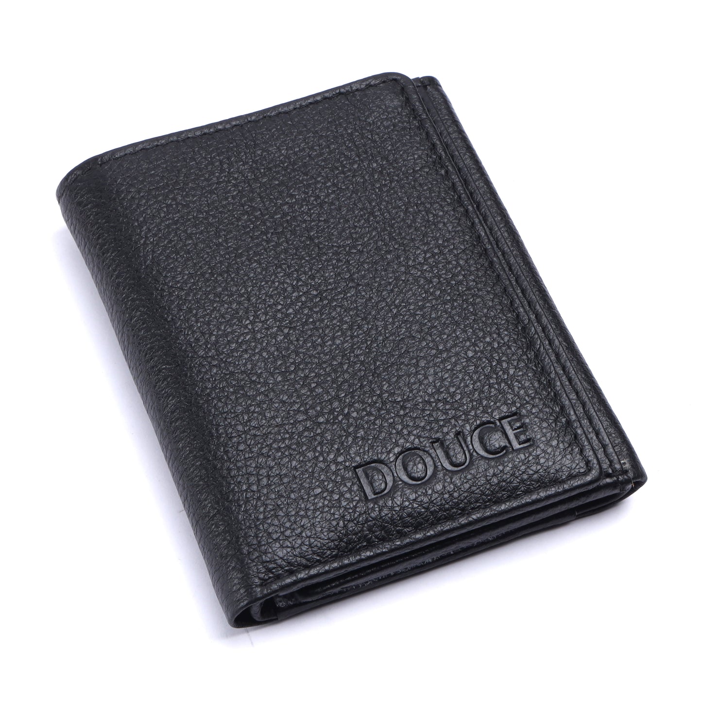 DOUCE MEN TRI-FOLD WALLET (BLACK)