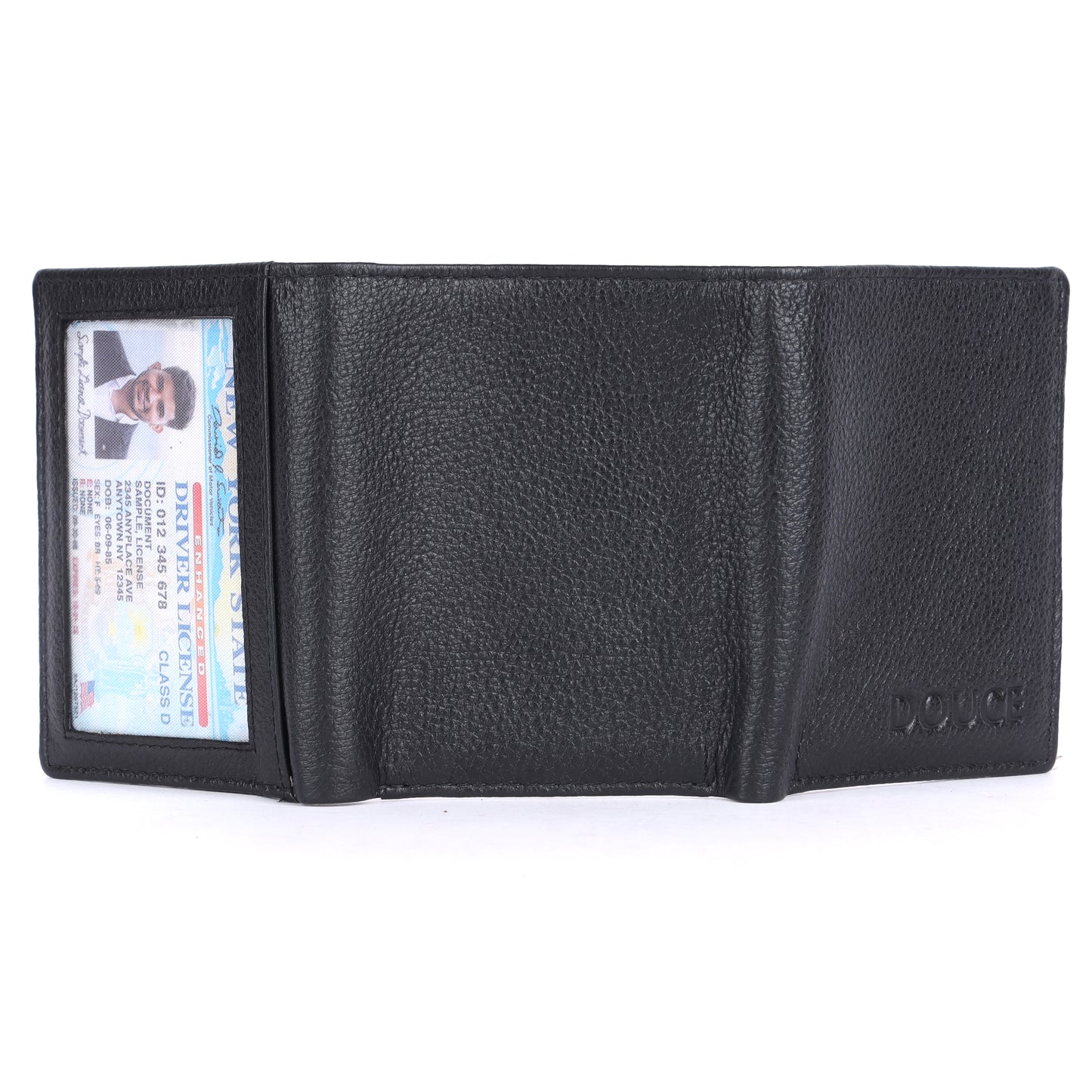 DOUCE MEN TRI-FOLD WALLET (BLACK)