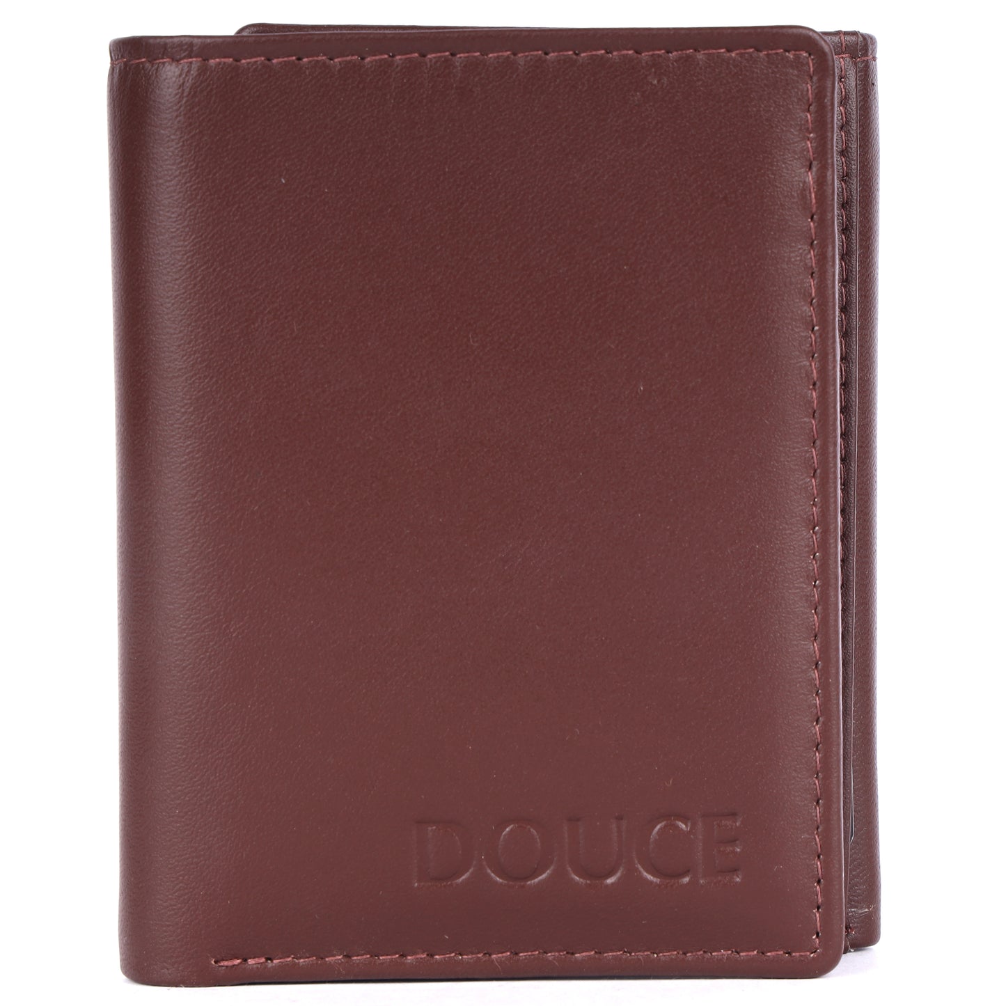 DOUCE MEN TRI-FOLD WALLET (BROWN)