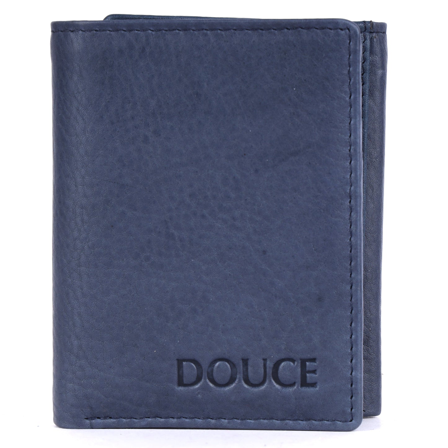 DOUCE MEN TRI-FOLD WALLET (NAVY BLUE)