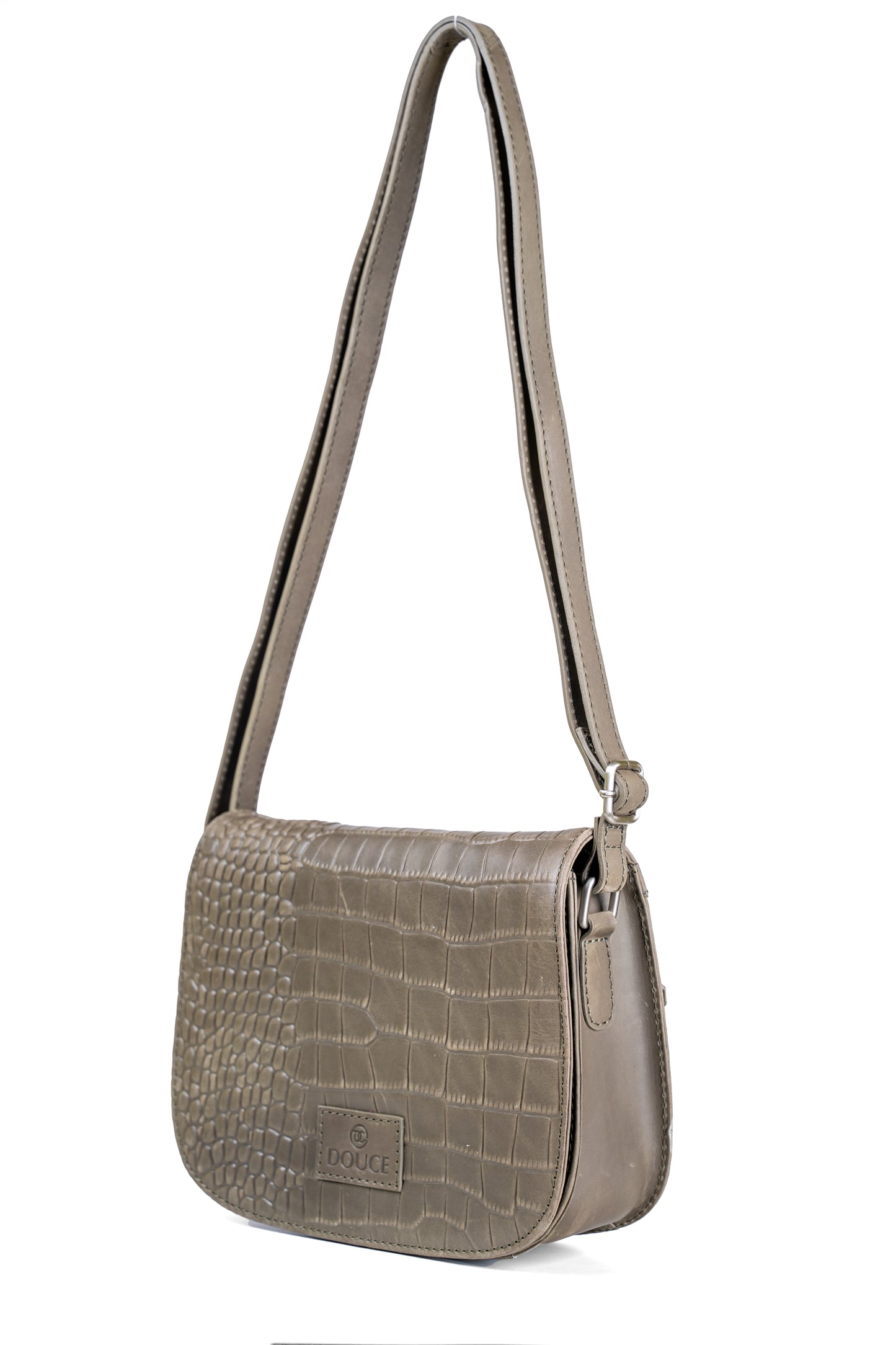 Croco print Ladies sling bag